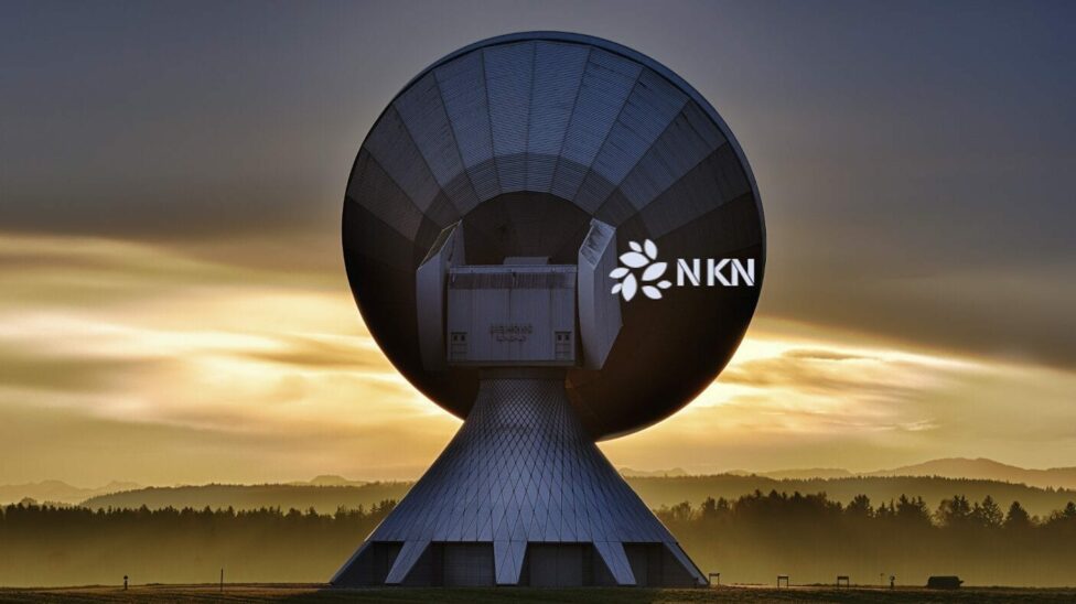 NKN satellite dish
