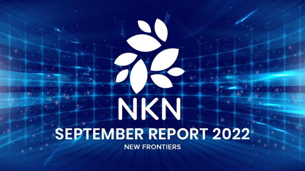 NKN monthly report September 2022 banner