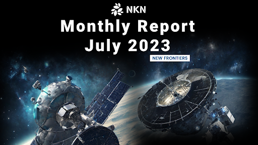 NKN monthly report July 2023 banner